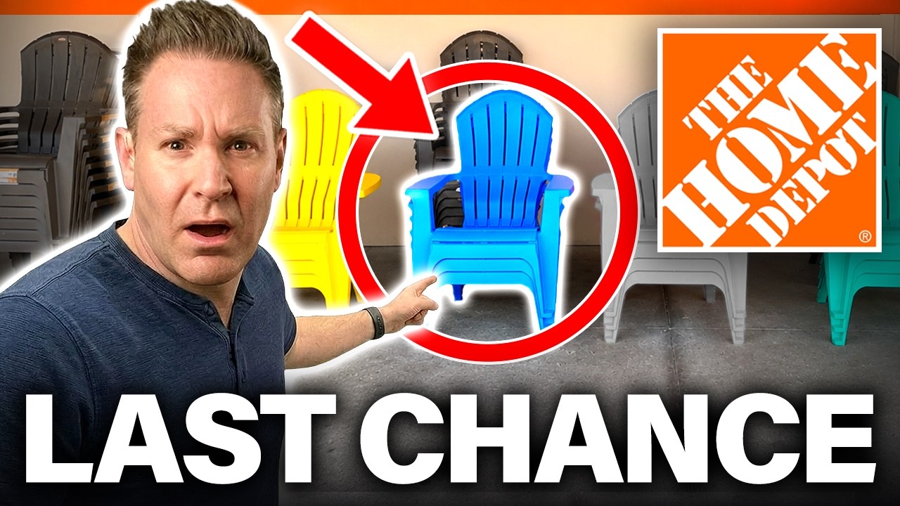 Video thumbnail for Home Depot Is Discontinuing THESE Items — Prices Just CRASHED (May 2026)