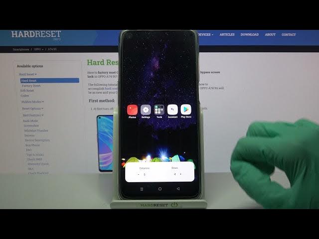 Video thumbnail for How to Change Look of OPPO A74 5G - Apply Different Theme