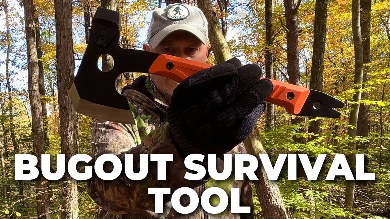 Video thumbnail for BUG OUT DEMO TOOL FOR SURVIVAL KIT | Oknife Otacle A1 Hatchet