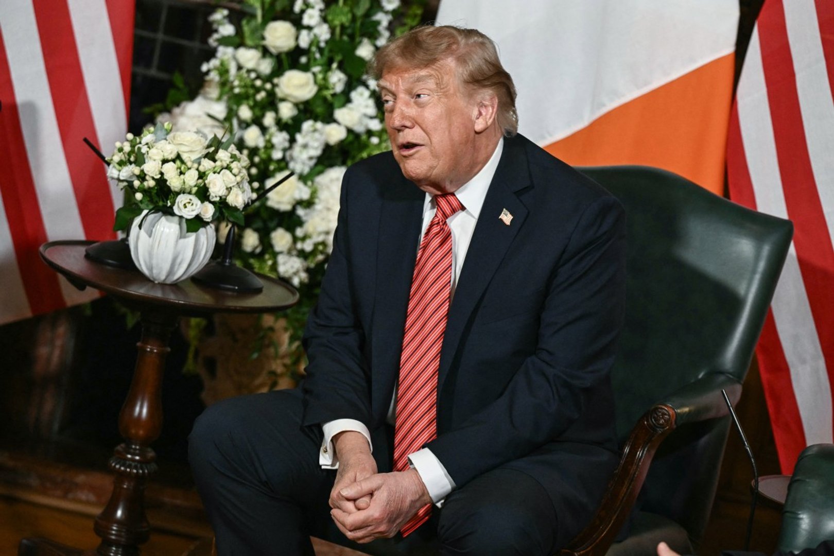 Video thumbnail for Trump says he would ‘love to see’ a united Ireland during Irish visit