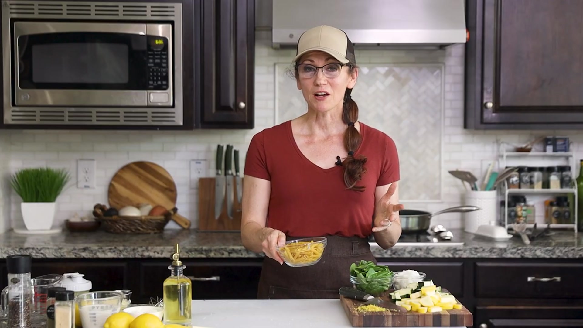 Video thumbnail for Lemon Zucchini Pasta _ High-Protein with Cottage Cheese and Lemon Chicken(720P_HD)