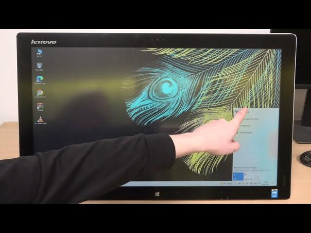 Video thumbnail for Lenovo Horizon 2 - How To Connect With WiFi Network