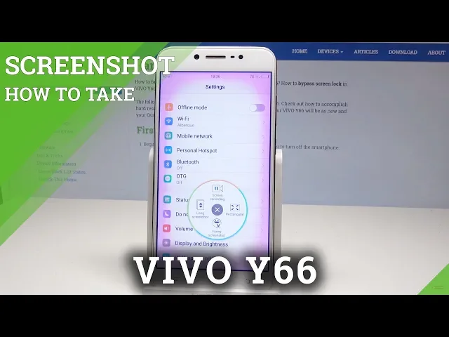 Video thumbnail for VIVO Y66 SCREENSHOT / How to Save Screen in VIVO
