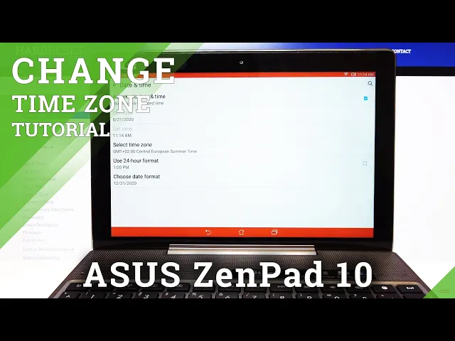 Video thumbnail for How to Change Date and Time in ASUS ZenPad 10  – Set Up Time and Date