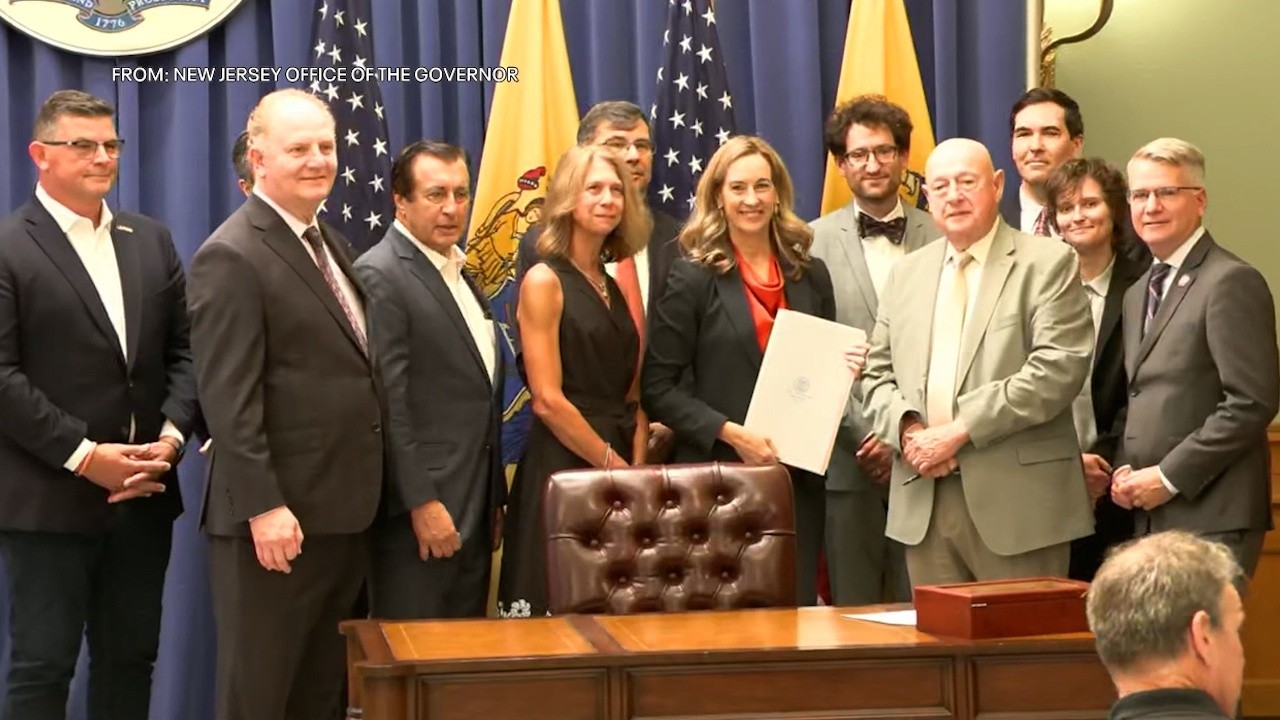 Video thumbnail for Governor Sherrill Signs Nuclear Energy Legislation