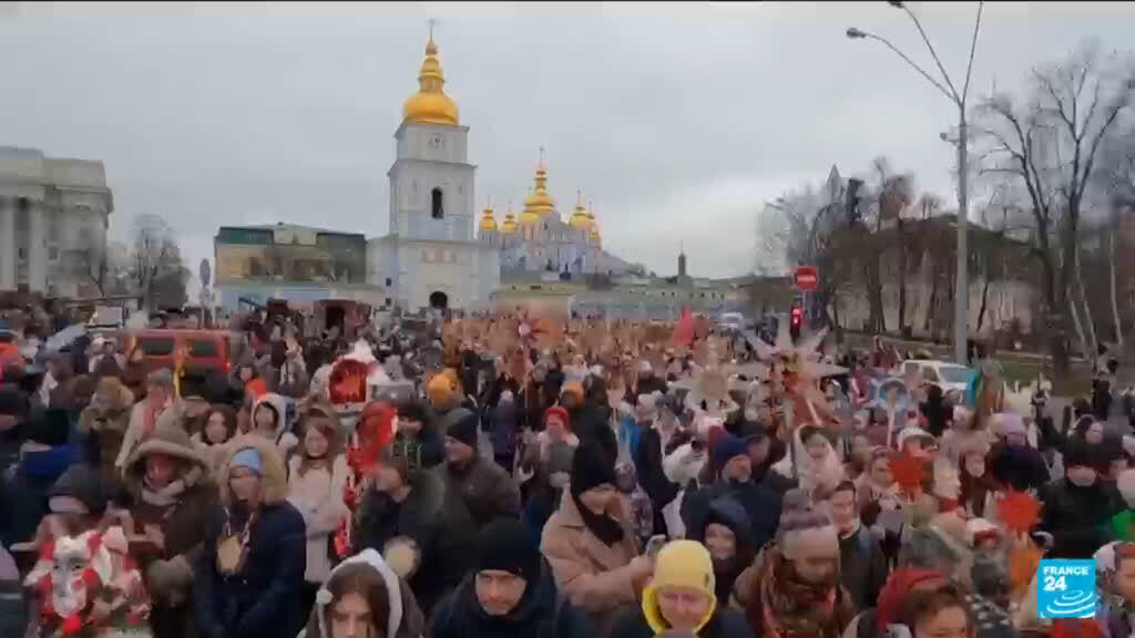 Video thumbnail for Fourth Christmas at war for Ukraine