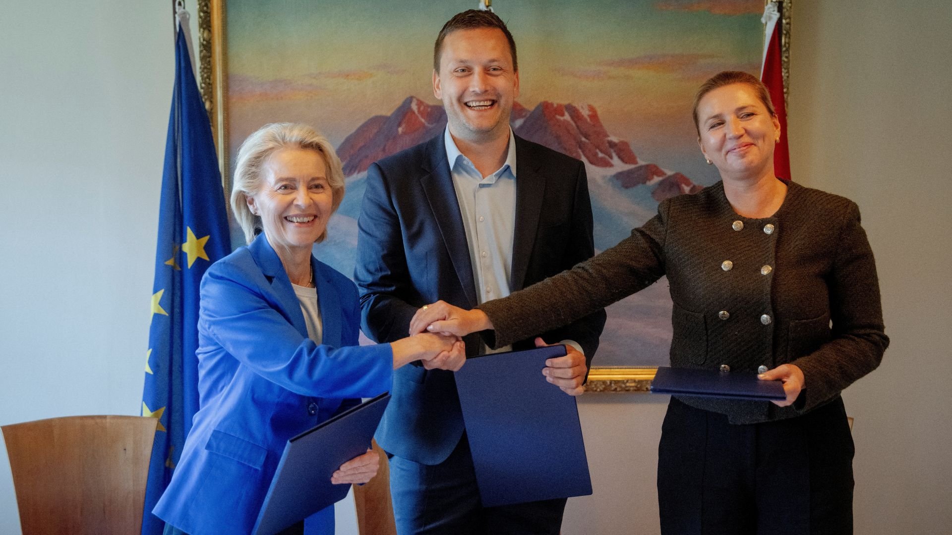 Video thumbnail for EU pledges more than $200m to Greenland amid Trump annexation push