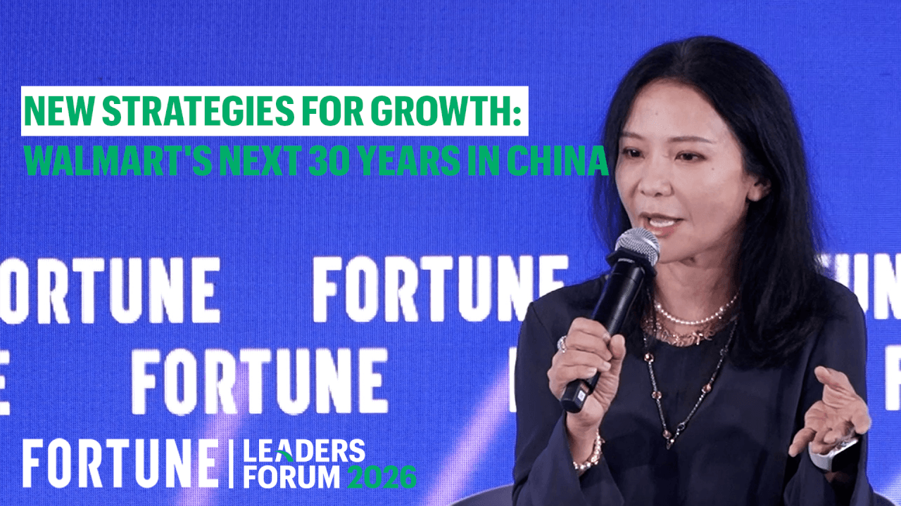Video thumbnail for New Strategies for Growth: Walmart's Next 30 Years in China