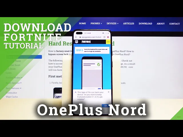Video thumbnail for How to Get Fortnite on OnePlus Smartphone - Install Fortnite from Browser
