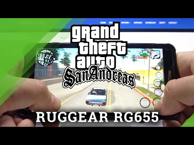 Video thumbnail for GTA: San Andreas on RUGGEAR RG655 – Gameplay