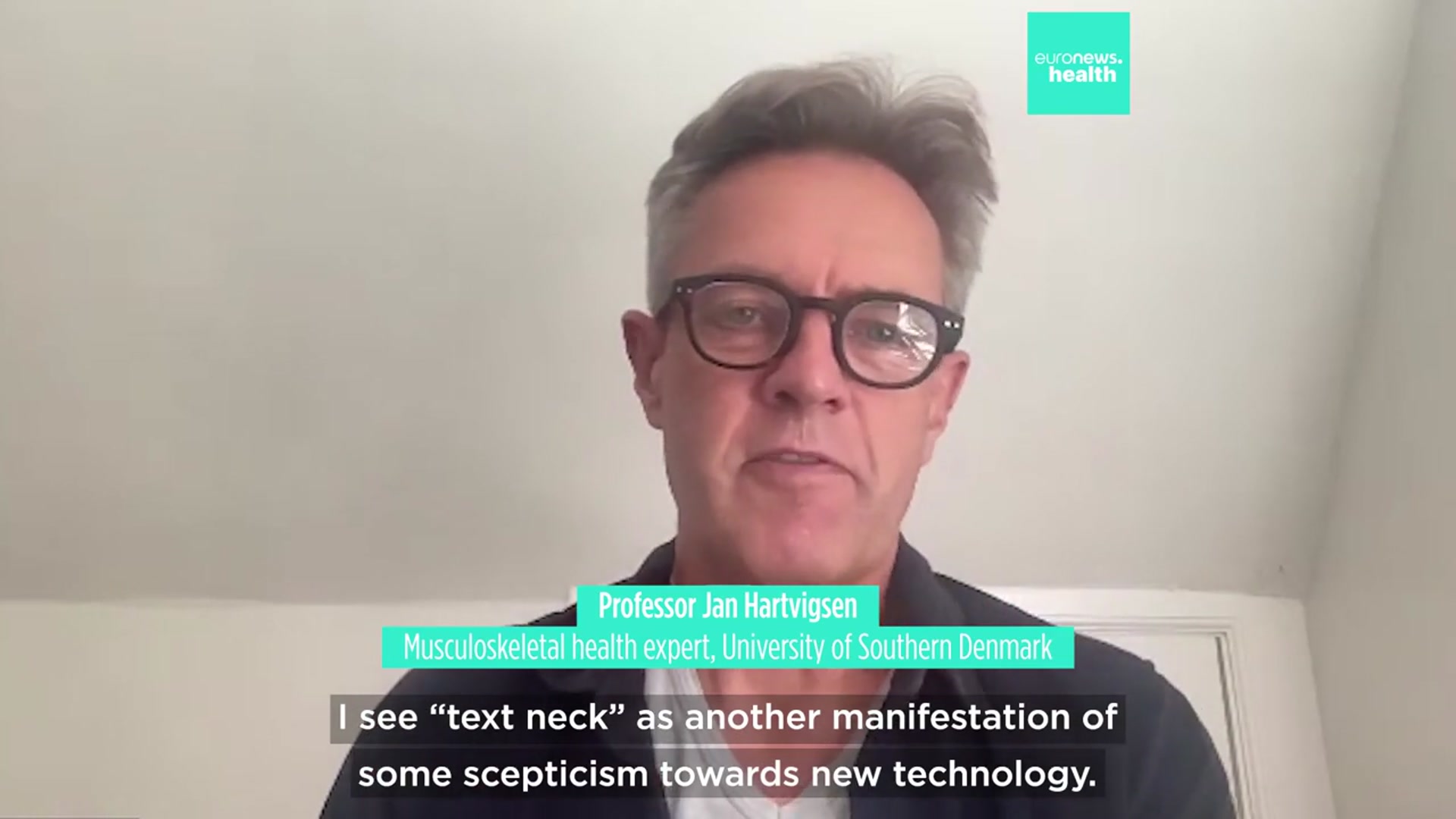'Video thumbnail for "Text neck": Are smartphones causing more harm to our bodies than we think?'