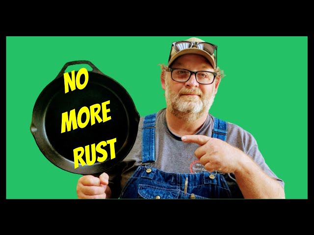 Video thumbnail for How Do You Keep A Cast Iron Skillet From Rusting?