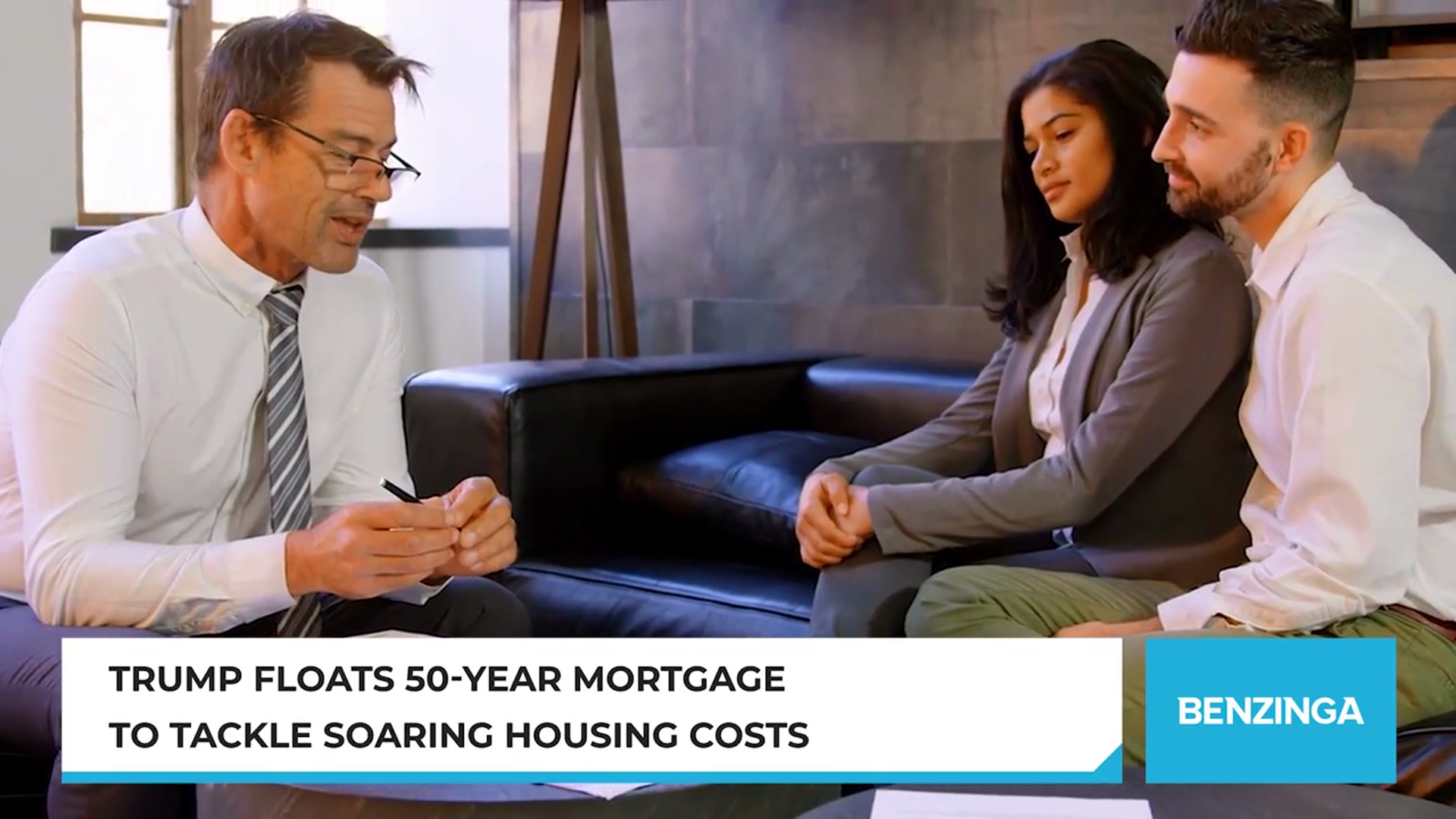 'Video thumbnail for Trump Floats 50-Year Mortgage To Tackle Soaring Housing Costs'