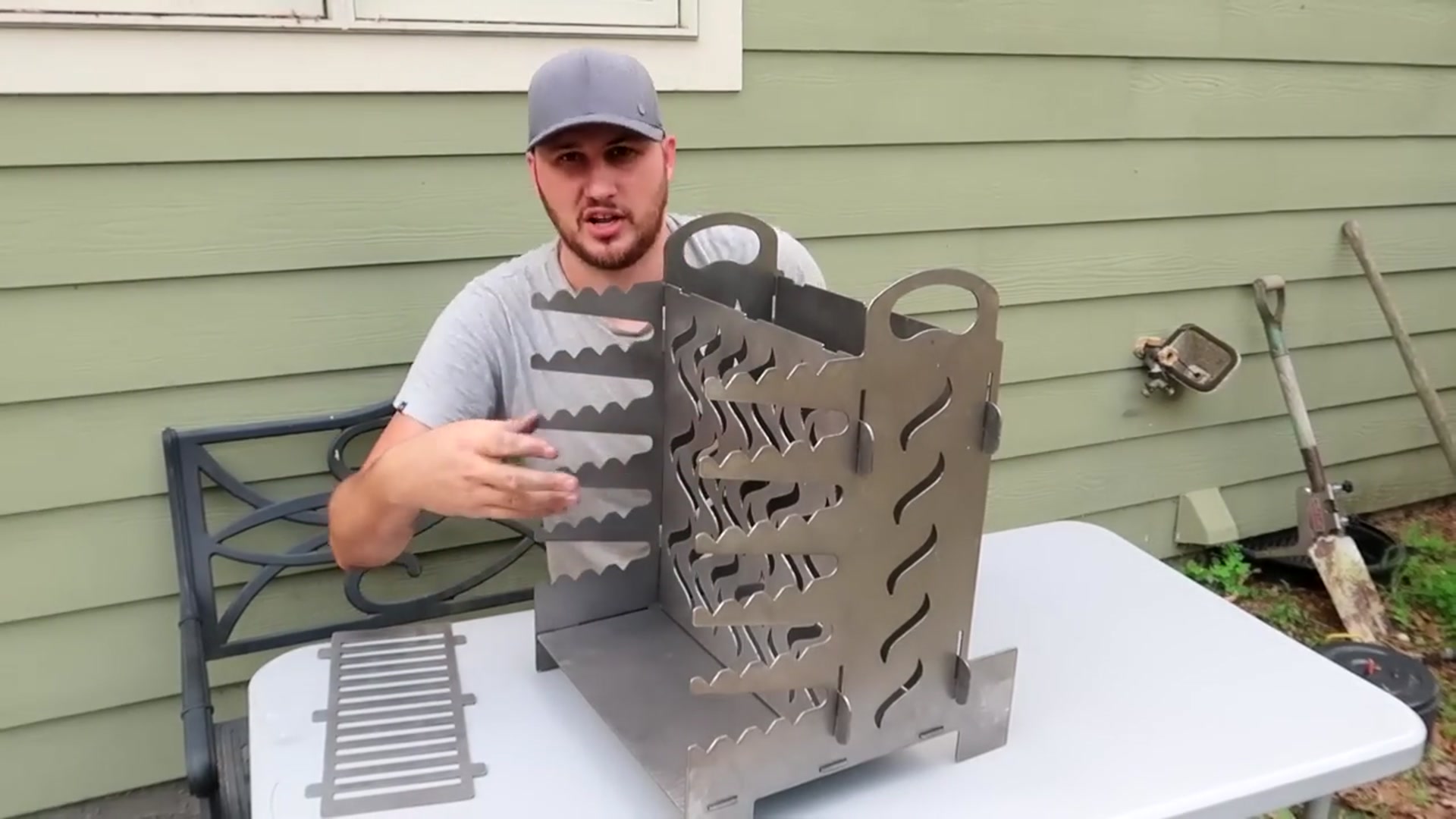 'Video thumbnail for Next Level Folding Fire Pit'