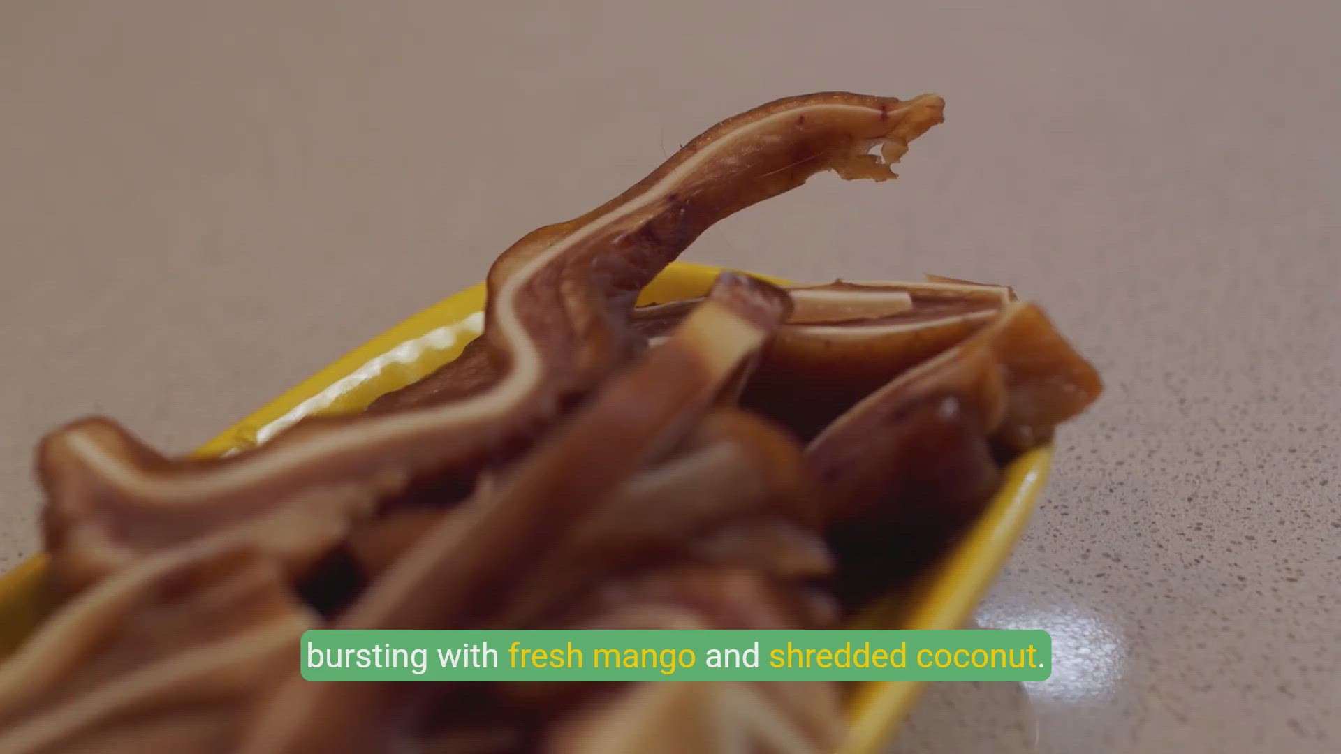 'Video thumbnail for Delicious Summer Tropical Mango Coconut Cookies in 5 Minutes!'