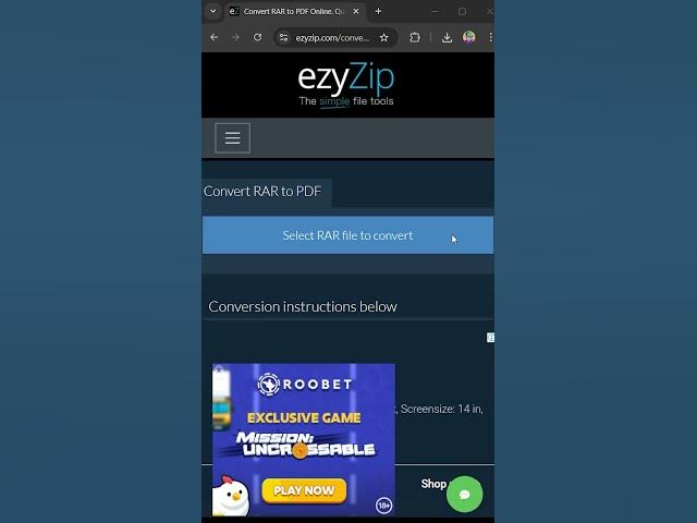 Video thumbnail for 📦 Convert RAR to PDF on Your Browser | No Software Installation Required