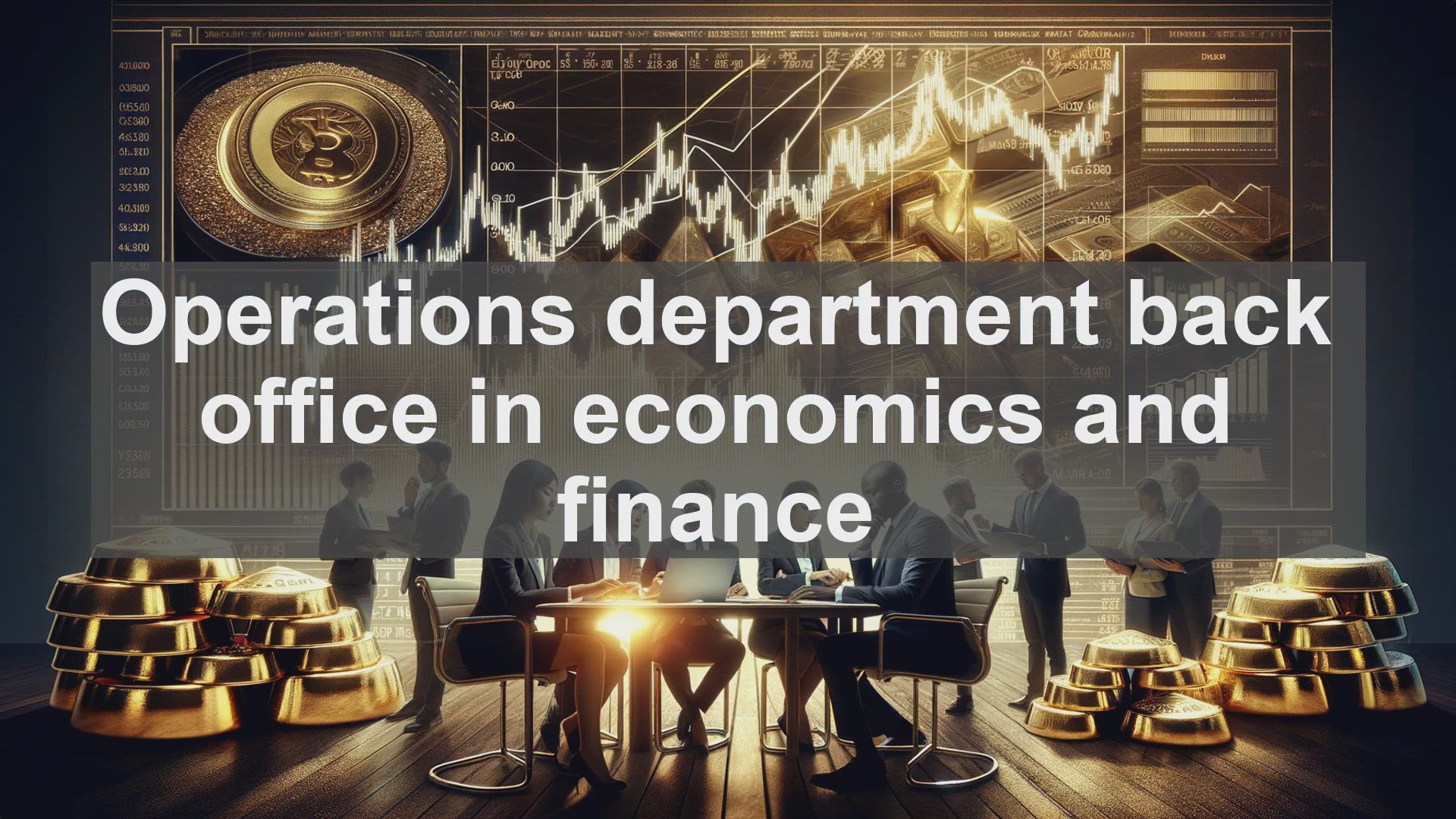 'Video thumbnail for Operations department back office in economics and finance'