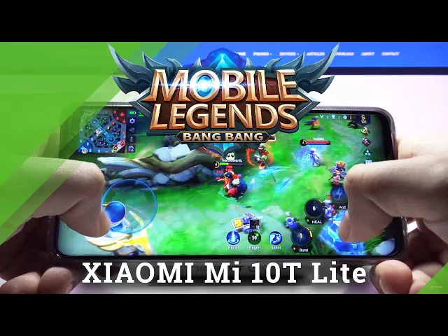Video thumbnail for Mobile Legends on XIAOMI Mi 10T Lite - Game Test