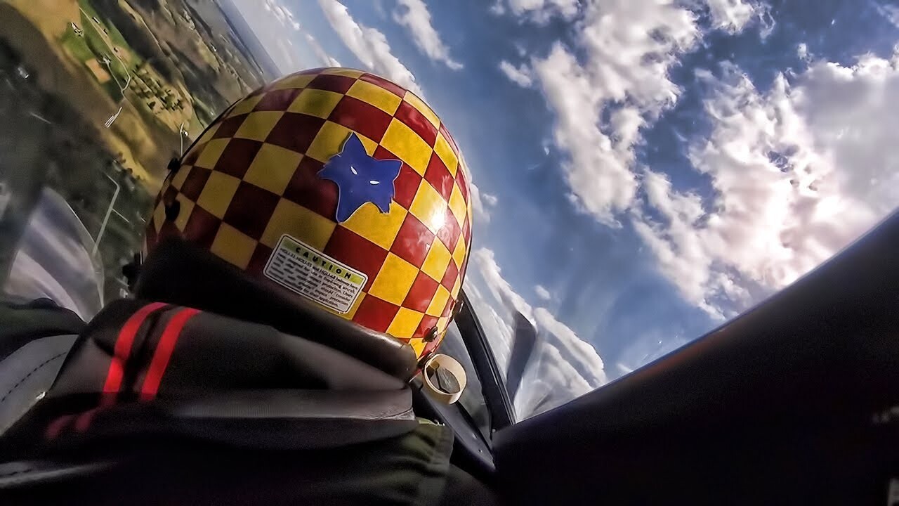 Video thumbnail for P-51 Mustang "Swamp Fox" • Cockpit Video Doing Aerobatics
