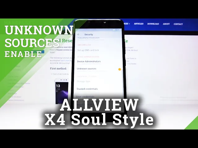 Video thumbnail for How to Allow Unknown Sources on Allview X4 Soul Style – Enable App Installations