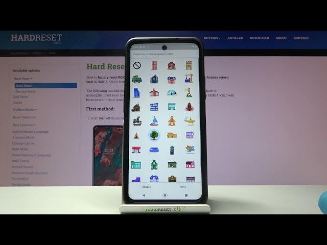 Video thumbnail for How to Change Home or Work Location on NOKIA XR20 Google Maps
