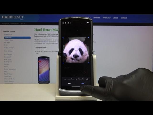 Video thumbnail for How to Add Photo to Contact in MOTOROLA Razr 5G – Find Contact Settings