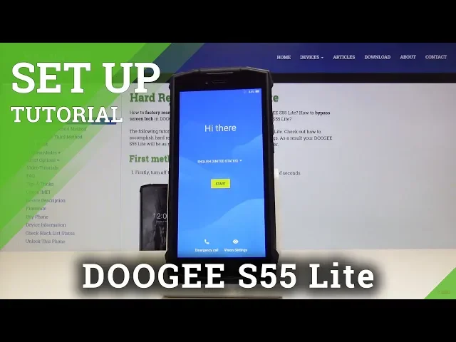 Video thumbnail for How to Activate & Configure DOOGEE S55 Lite - Set Up Process