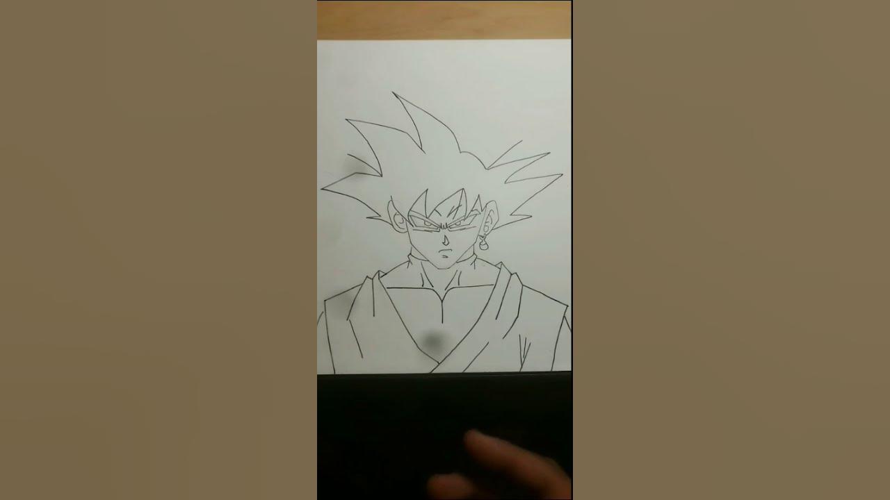 Video thumbnail for Black goku!!! sunday drawing dragon ball super!!