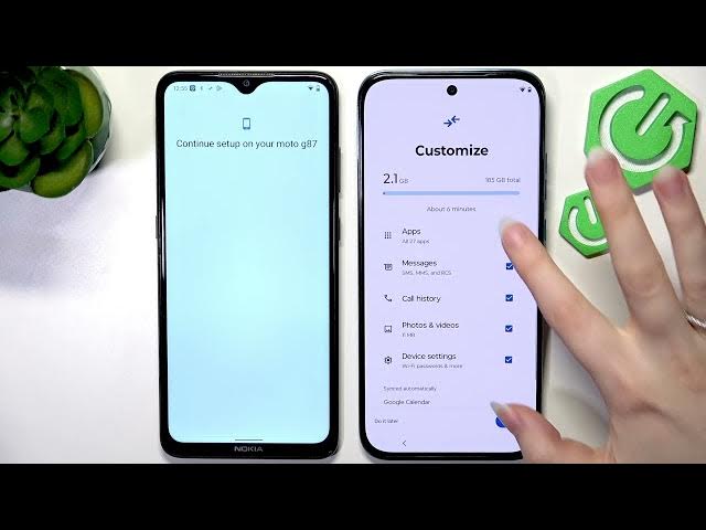 Video thumbnail for MOTOROLA Moto G87 - How to Transfer Data from an Old Phone