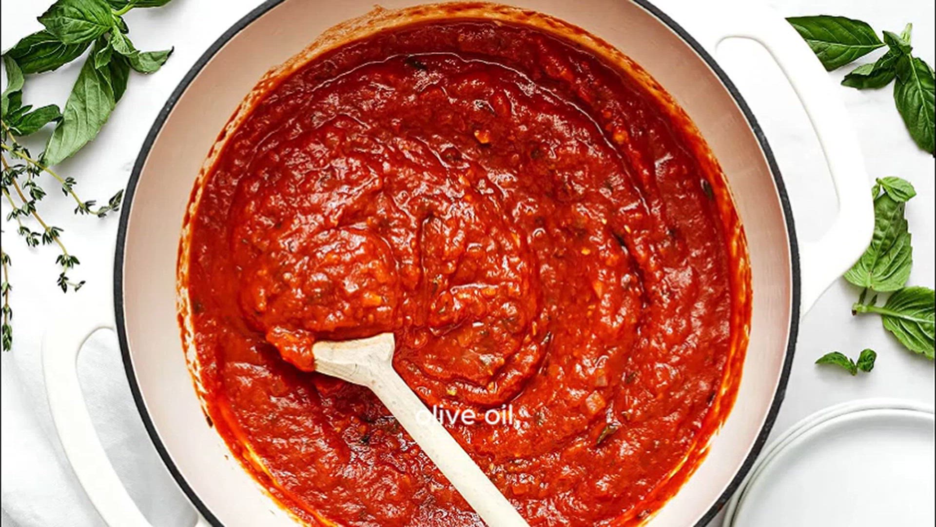 'Video thumbnail for Marinara sauce'