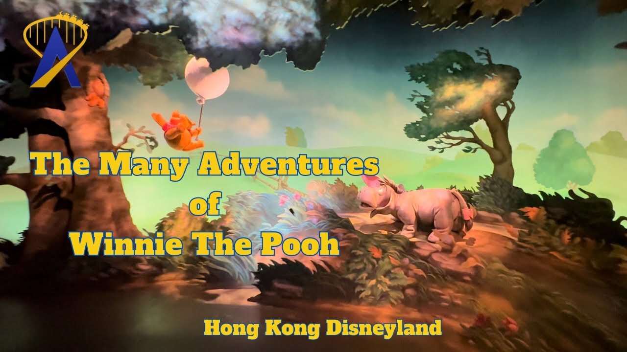 'Video thumbnail for The Many Adventures of Winnie The Pooh From Hong Kong Disneyland'