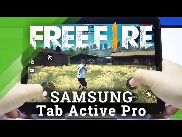 Video thumbnail for Garena Free Fire Gameplay on SAMSUNG Galaxy Tab Active Pro – Gaming Performance