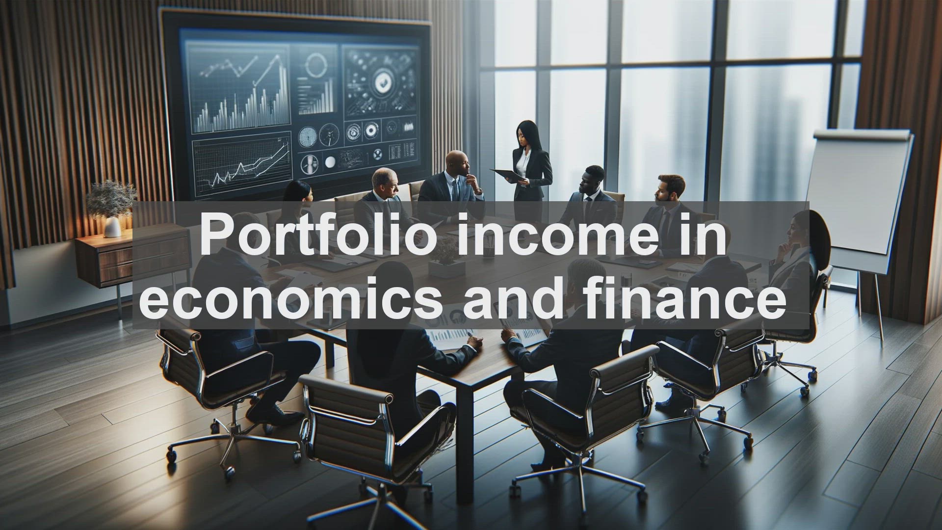 'Video thumbnail for Portfolio income in economics and finance'