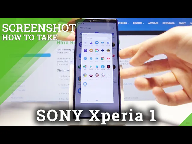 Video thumbnail for How to Take Screenshot in SONY Xperia 1 – Capture Screen