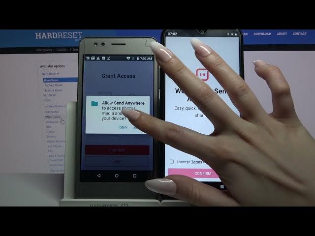 Video thumbnail for How to Transfer files from Cavion Base 5.0 to Android Device – Transfer Data and Media