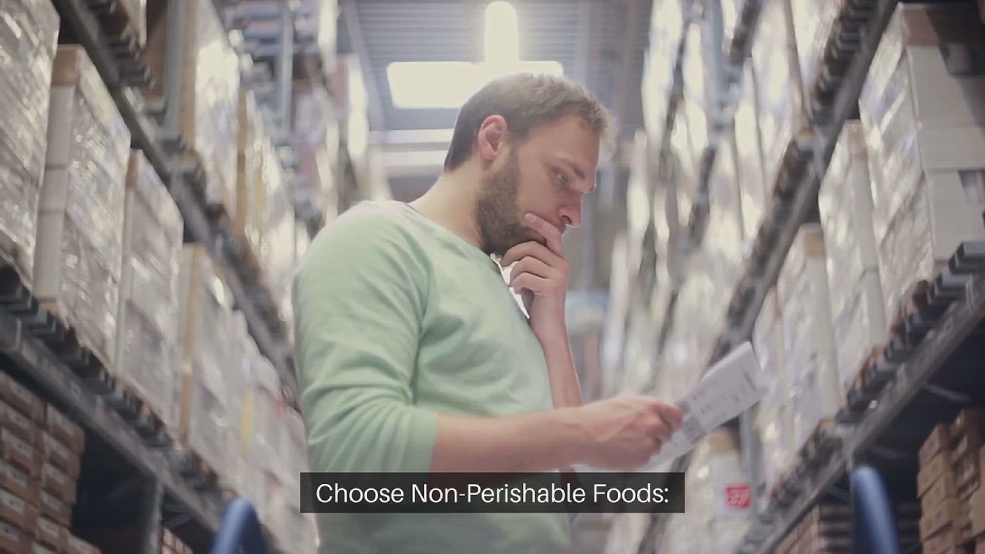 Video thumbnail for Tips for Stocking Emergency Food