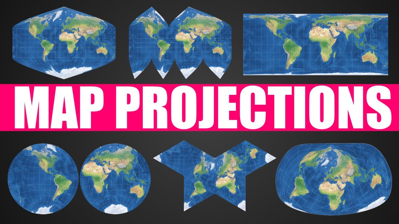 Video thumbnail for How do Map Projections Work?