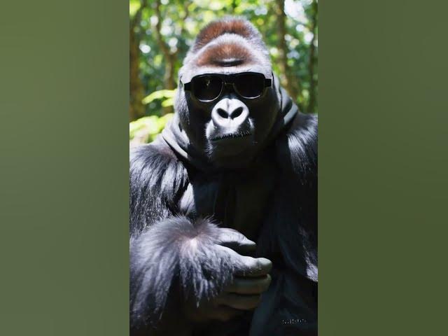 Video thumbnail for Gorilla Vlogger in the Jungle | Cinematic Jungle Walk Vlog (Ultra Realistic 4K)