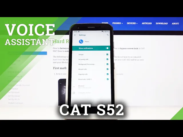 Video thumbnail for How to Activate Voicemail Notifications in CAT S52 – Manage Voicemail Notifications