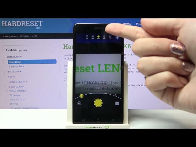 Video thumbnail for How to Use Camera Pro Mode on Lenovo K6 – Manual Camera Settings
