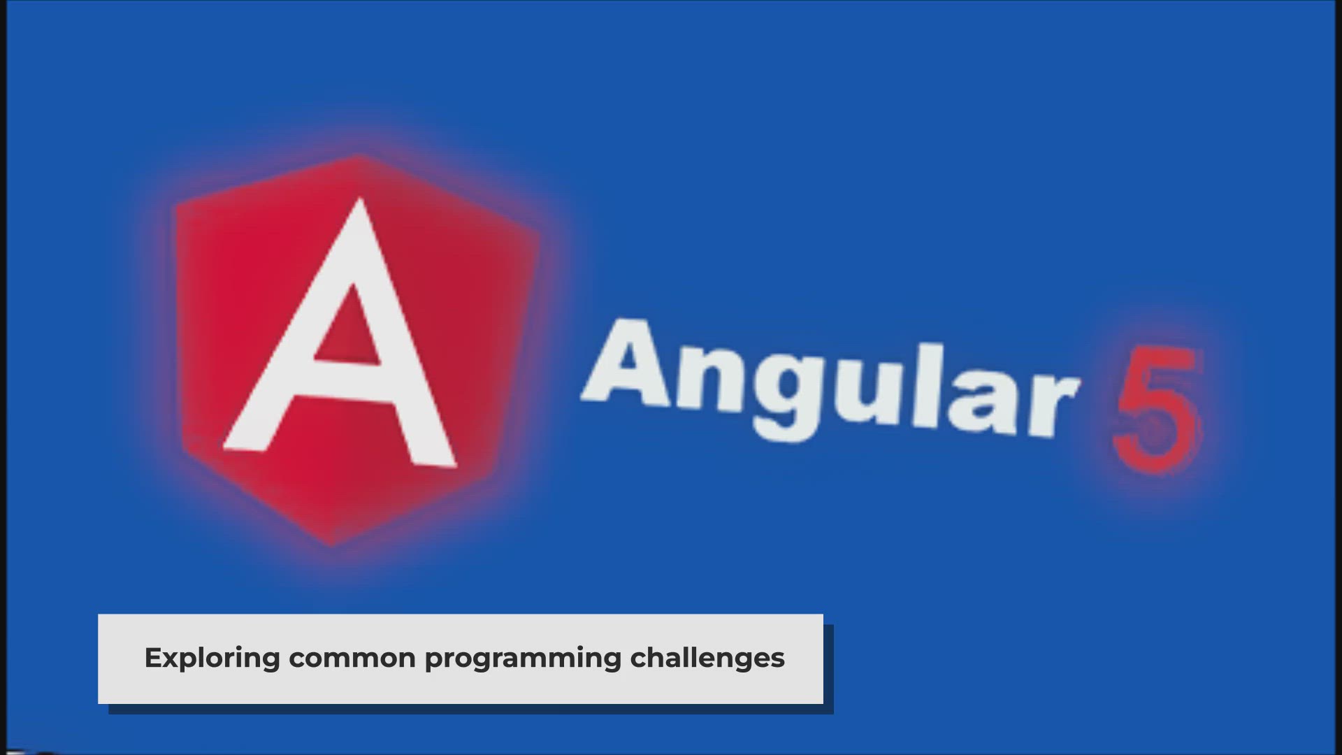 Video thumbnail for Mastering Angular 13: Solving Classic Programming Problems