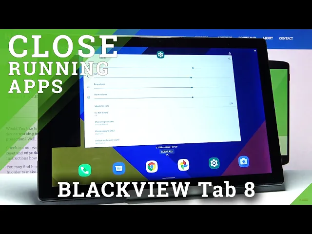 Video thumbnail for How to Turn Off Running Apps on BLACKVIEW Tab 8 – Disable Running Apps