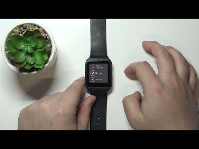 Video thumbnail for How to Change Font Size in SONY SmartWatch 3 – Adjust Font