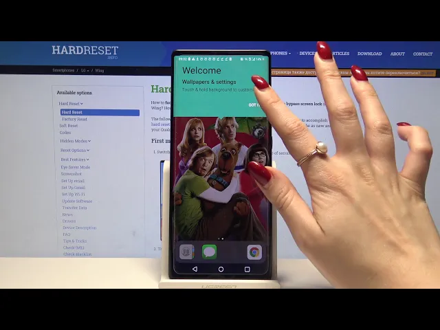 Video thumbnail for Apple Layout on LG Wing – Apply iOS Launcher
