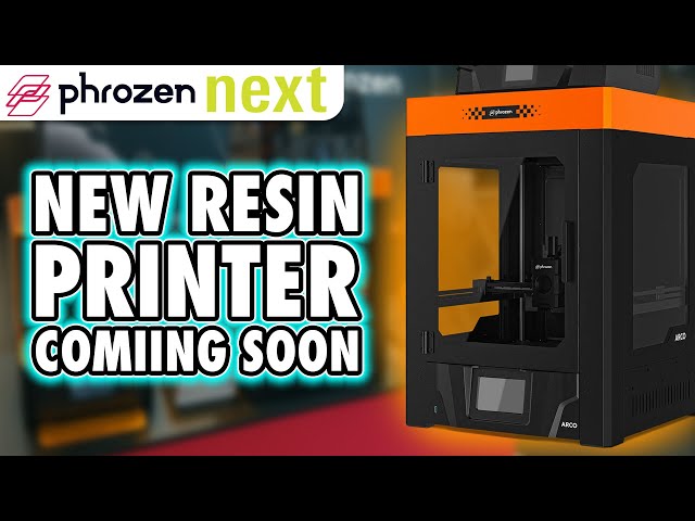 Video thumbnail for New Phrozen RESIN PRINTER Coming in 2026! - Phrozen at FormNext 2025