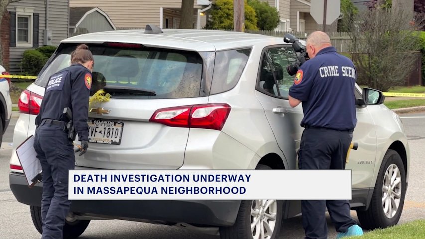 Video thumbnail for Woman arrested after man found dead with a stab wound in Massapequa