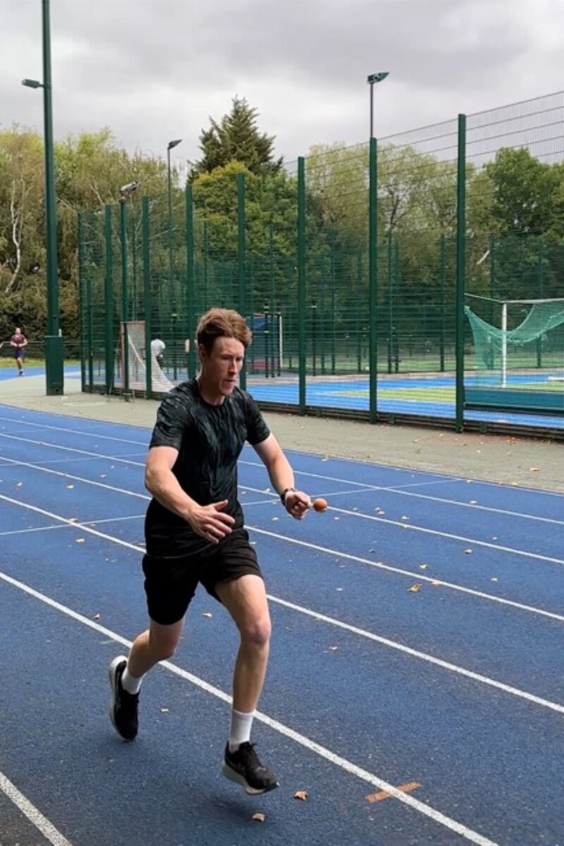 Video thumbnail for Fastest 100m egg and spoon race  15.02 seconds by Edward Murphy-Jameson