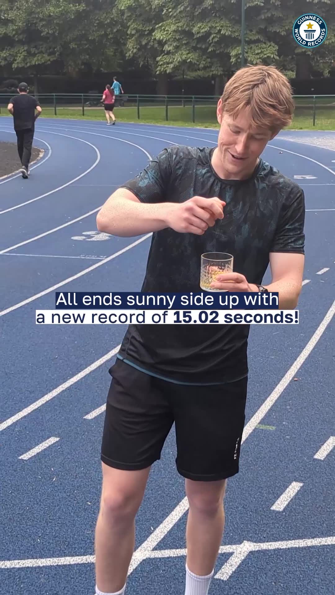 Video thumbnail for Fastest 100m egg and spoon race  15.02 seconds by Edward Murphy-Jameson