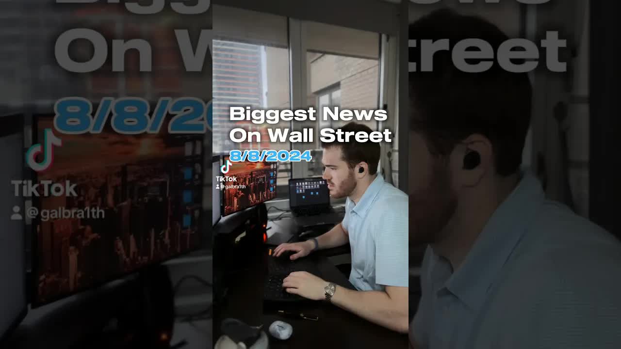 Video thumbnail for The market is NOT back. | Today on #wallstreet - August 8th, 2024 #shorts