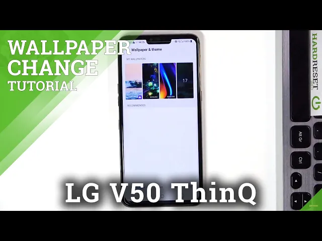 Video thumbnail for How to Change Wallpaper in LG V50 ThinQ – Refresh Display Look